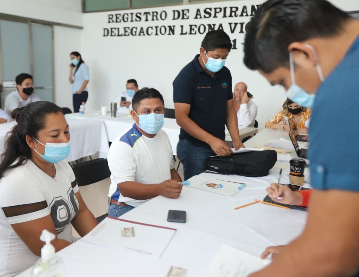 Se inscriben seis aspirantes a delegado de Leona Vicario