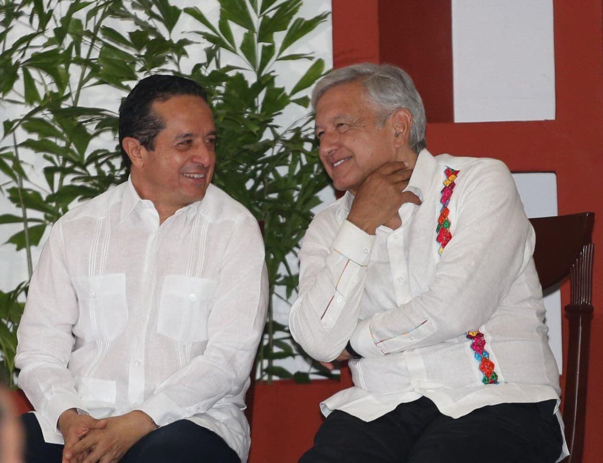 AMLO insistió en que invitará a Carlos Joaquín a su gabinete; "estoy a gusto con el trabajo que está haciendo"