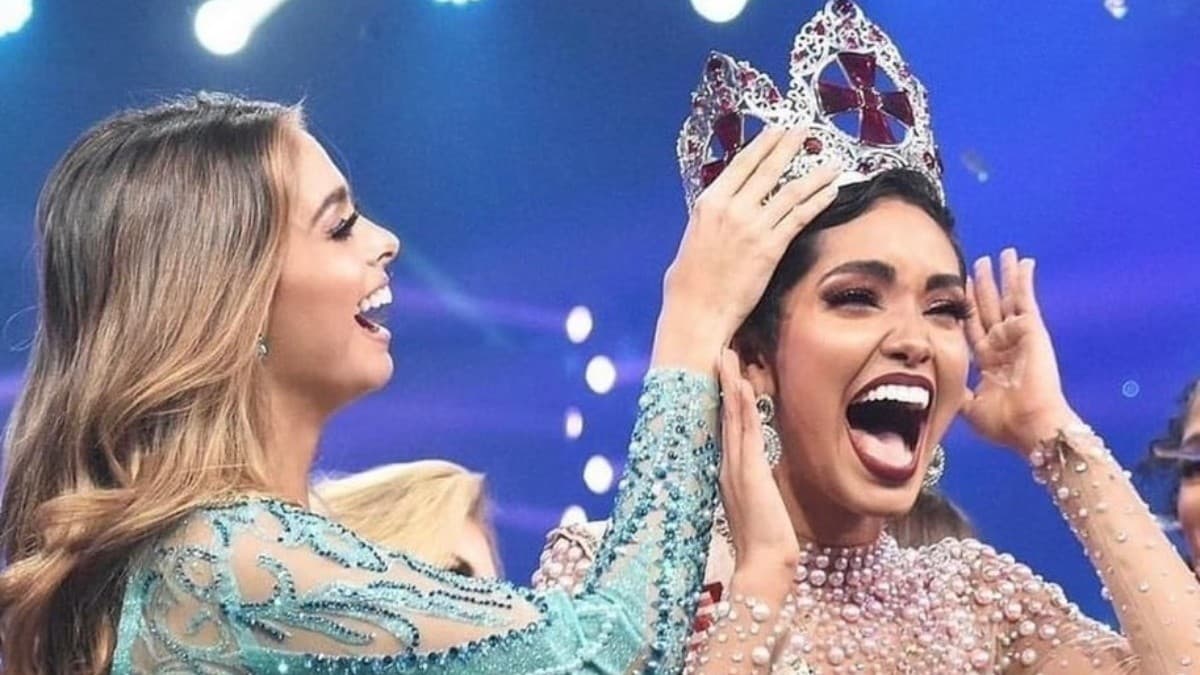 ¡Otra corona para México! Andrea Bazarte gana el Reina Hispanoamericana 2021