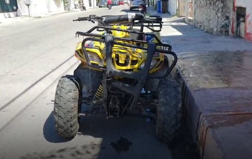 Causa choque, vehículo del director de Seguridad Pública en Cozumel