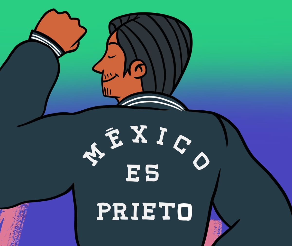 "México es prieto": Tenoch Huerta publica imagen sobre racismo en el país; se vuelve viral