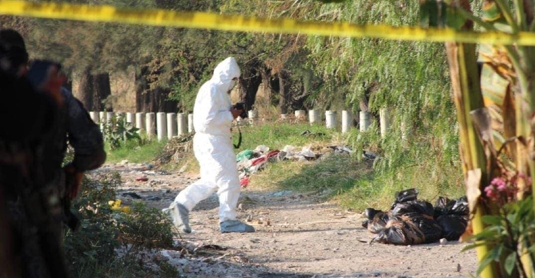 Encuentran seis bolsas con restos humanos en Celaya, Guanajuato