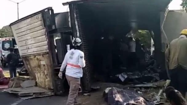 Accidente en Chiapas: ofrecen visas humanitarias a migrantes afectados