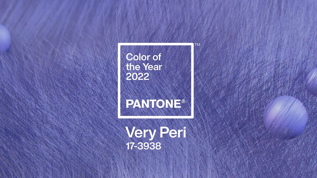 Pantone elige como color del año 2022 el azul 'Very Peri'