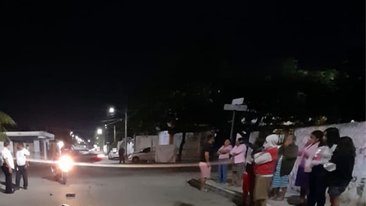 Motociclista pierde la vida en Cancún tras derrapar