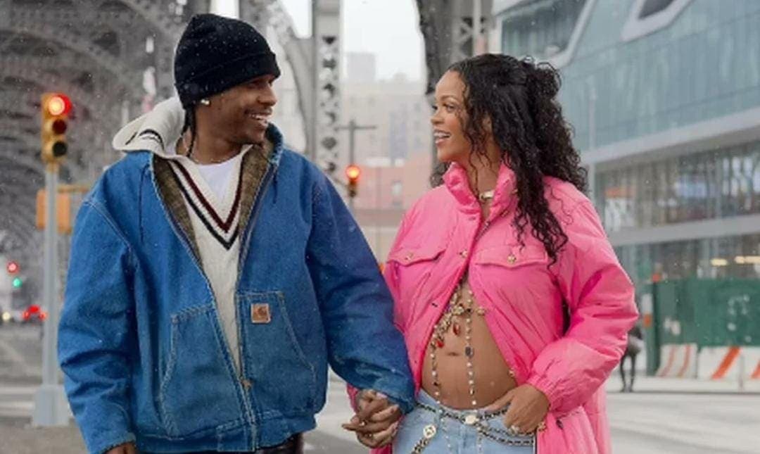 Rihanna y A$AP Rocky esperan su primer bebé