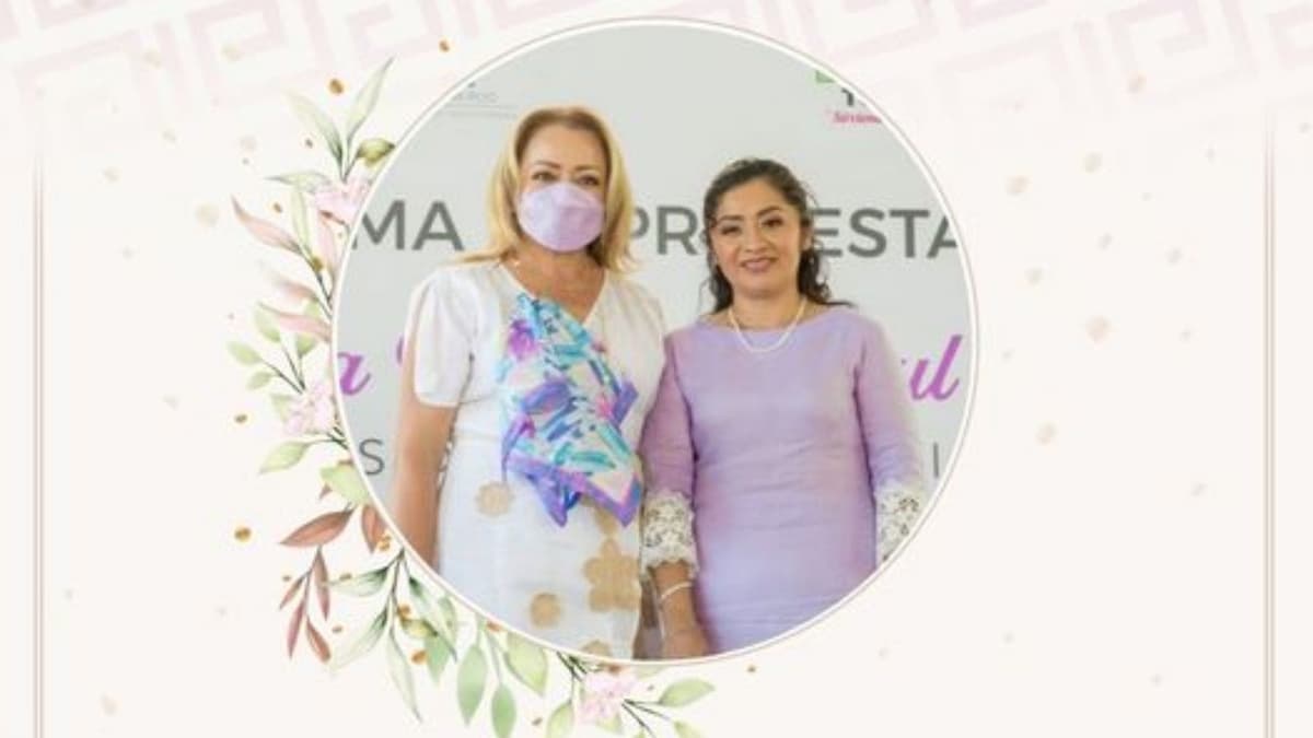 Extiende DIF Tulum felicitación a la presidenta del DIF estatal Gaby Rejón de Joaquín por su cumpleaños
