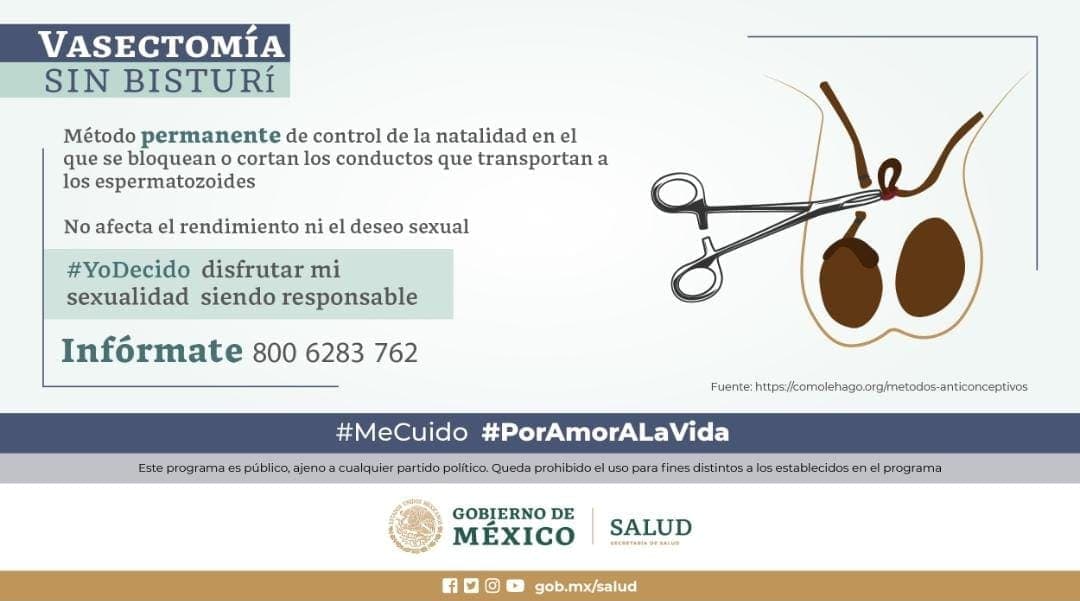 Secretaría de Salud habla de Covid con imagen de vasectomía; error desata memes