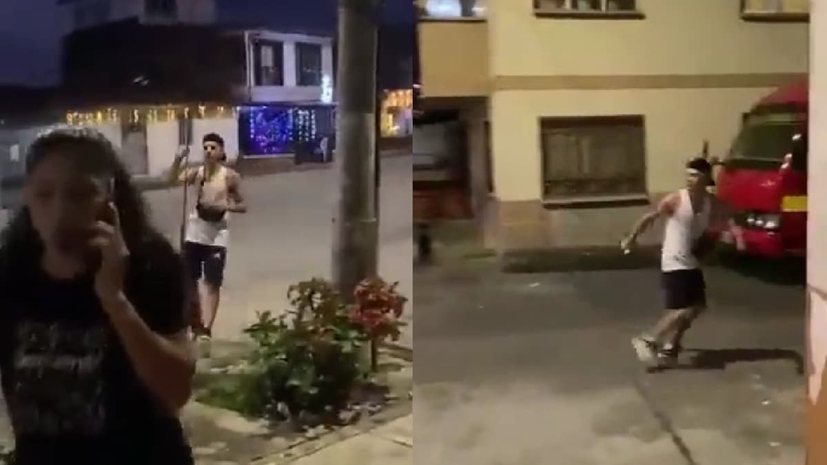 VIDEO: Sujeto apuñala a varias personas gritando que era Terminator