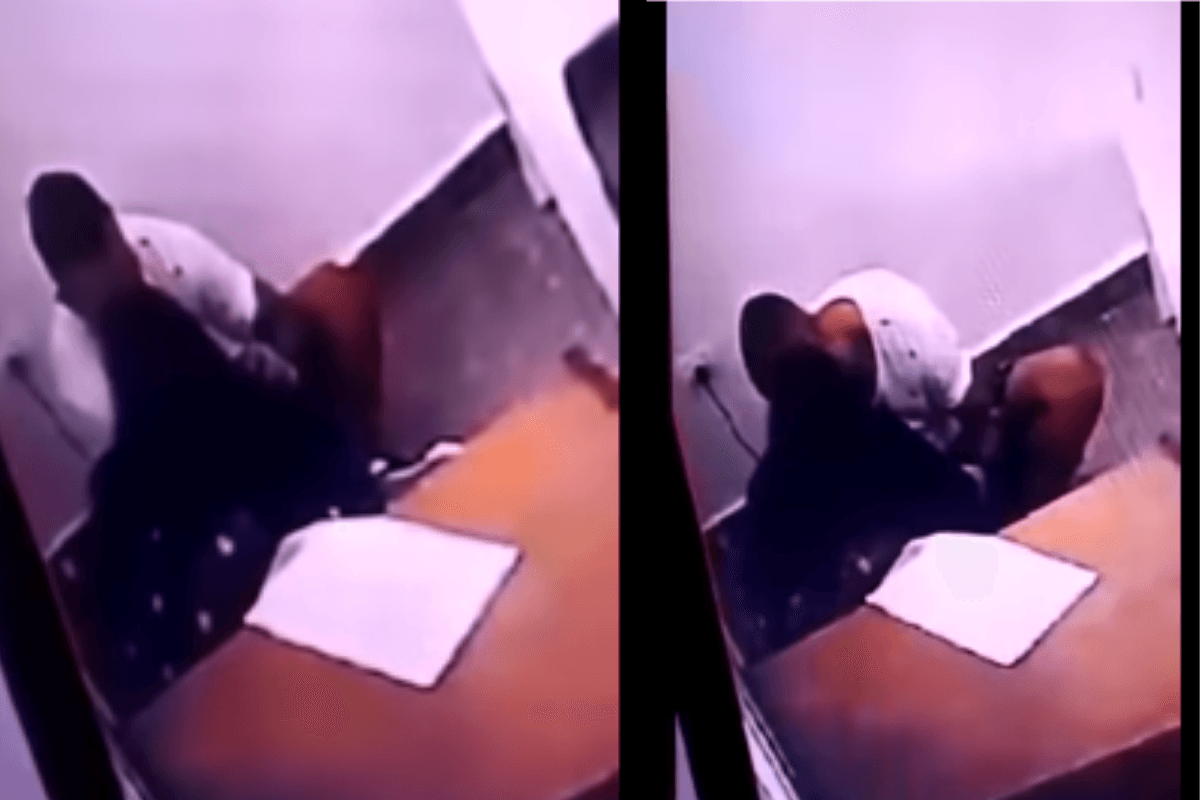 “Estoy haciendo un trabajo académico”: Captan a jueza besando a un preso (VIDEO)