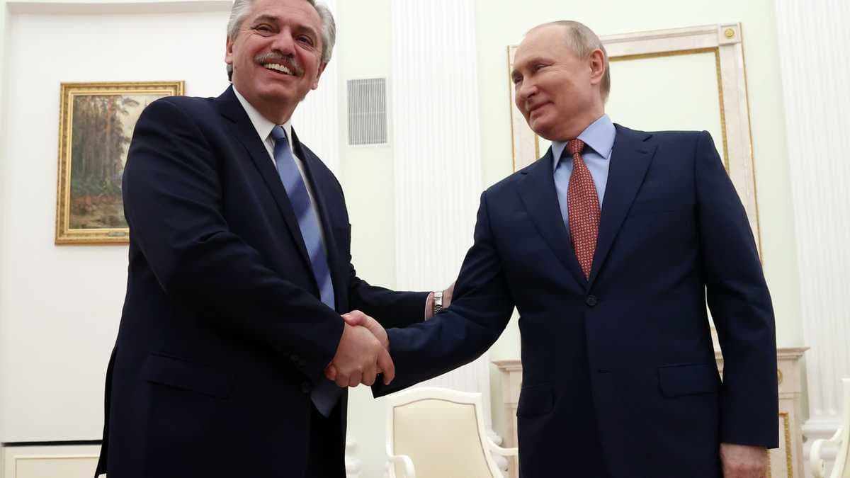 Presidente de Argentina ofrece el país a Putin como “puerta de entrada” a Latinoamérica