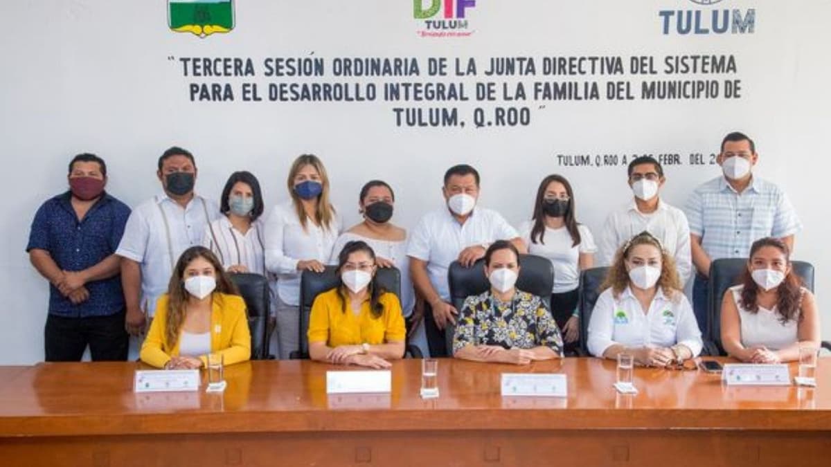 DIF Tulum aprueba histórico presupuesto de más de 12 mdp para beneficiar a familias del municipio
