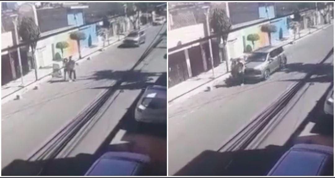 Video: Conductor atropella a pareja en Iztacalco en la Cdmx