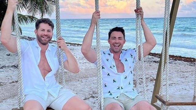 Jonathan Bennett, de ‘Chicas pesadas’, se casa en México con su novio