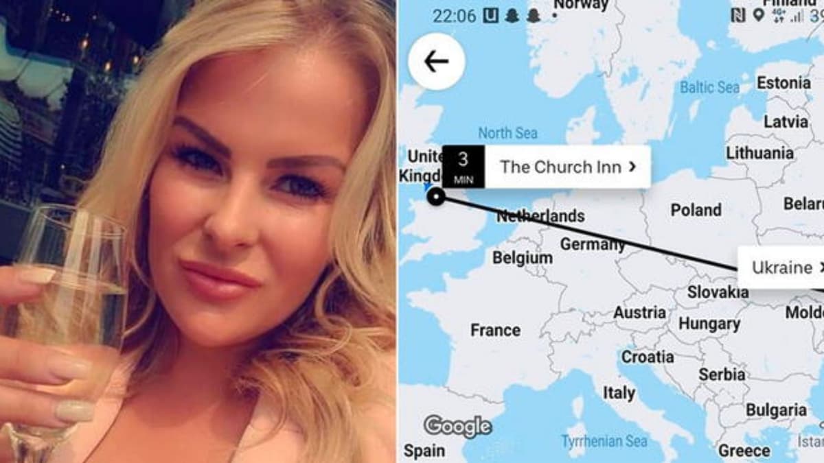 Joven pide un viaje en Uber por 121 mil pesos hasta Ucrania para 'ir a ayudar', había bebido de más