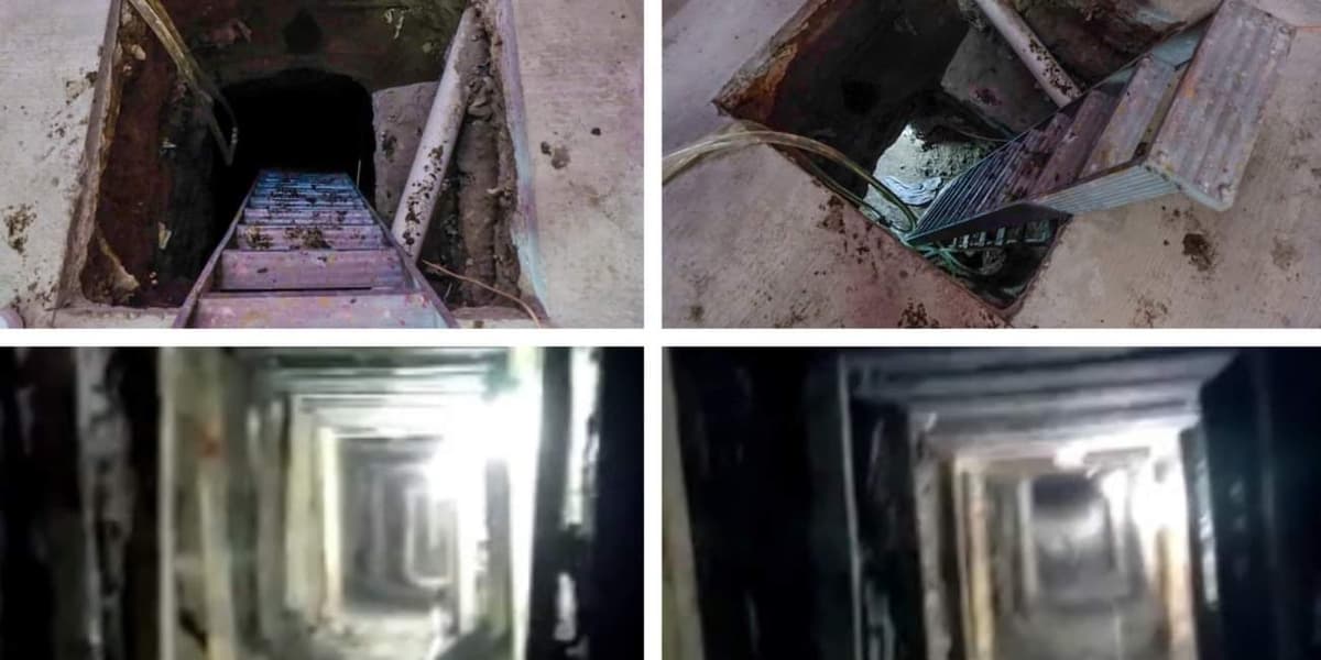 Descubren Huachicotúnel estaba disfrazado de cisterna en Ecatepec