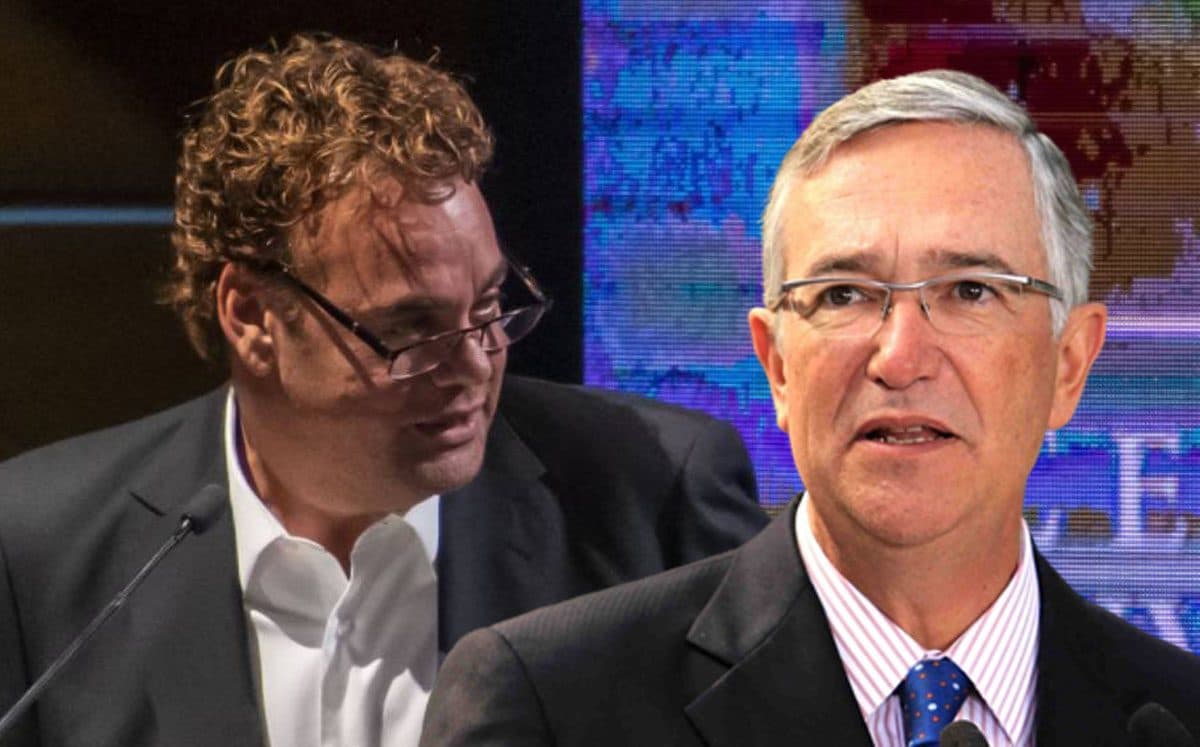 "¿Cómo le caería una demanda?": Salinas Pliego rechaza acusaciones de David Faitelson