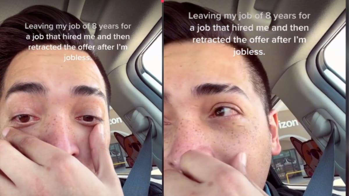 Joven renunció a su empleo para irse a otro y no lo contrataron