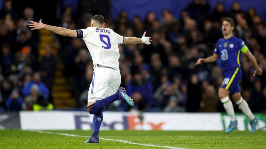 Video: Real Madrid derrota a Chelsea con 3 goles de Benzema