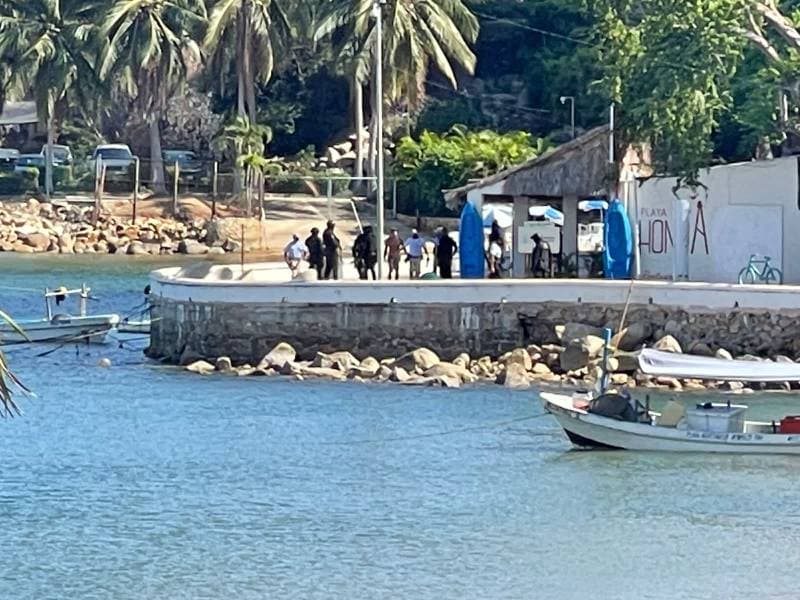 Balacera en playa Manzanillo, Acapulco, provoca pánico entre turistas; hay 4 muertos