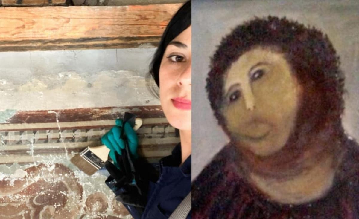 Ecce Homo mexicano; tatuadora e influencer "restaura" capilla del siglo XVIII