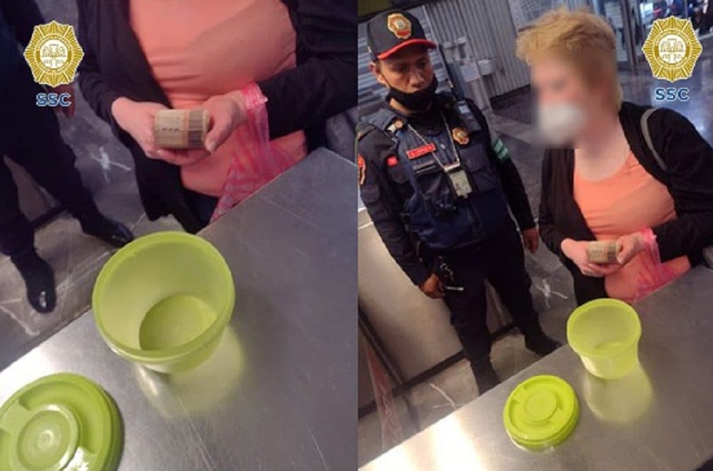 Abuelita recupera "tupper" que extravío en el metro con seis mil pesos