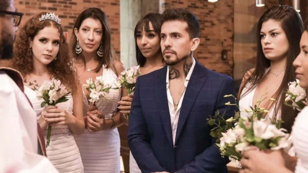 Modelo de Brasil tiene nueve esposas, se turna para atender a cada una