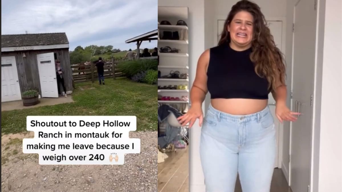 Video: Tiktoker denuncia discriminación en rancho de equitación