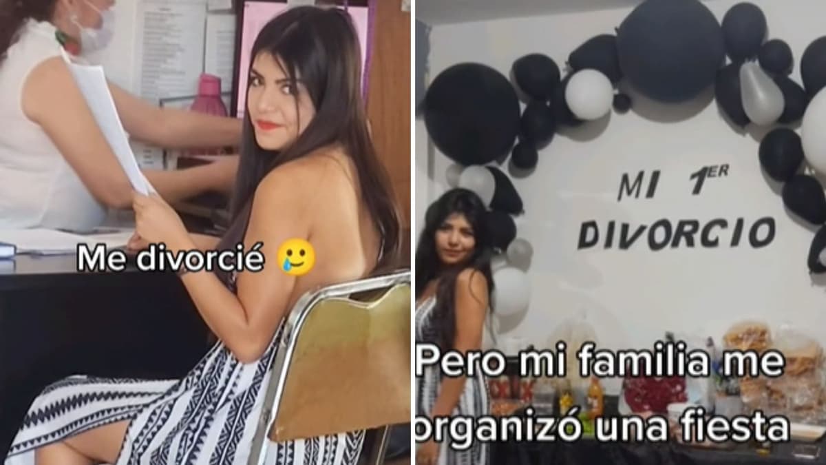 VIDEO: Mujer se divorcia y su familia arma 'la gran fiesta'