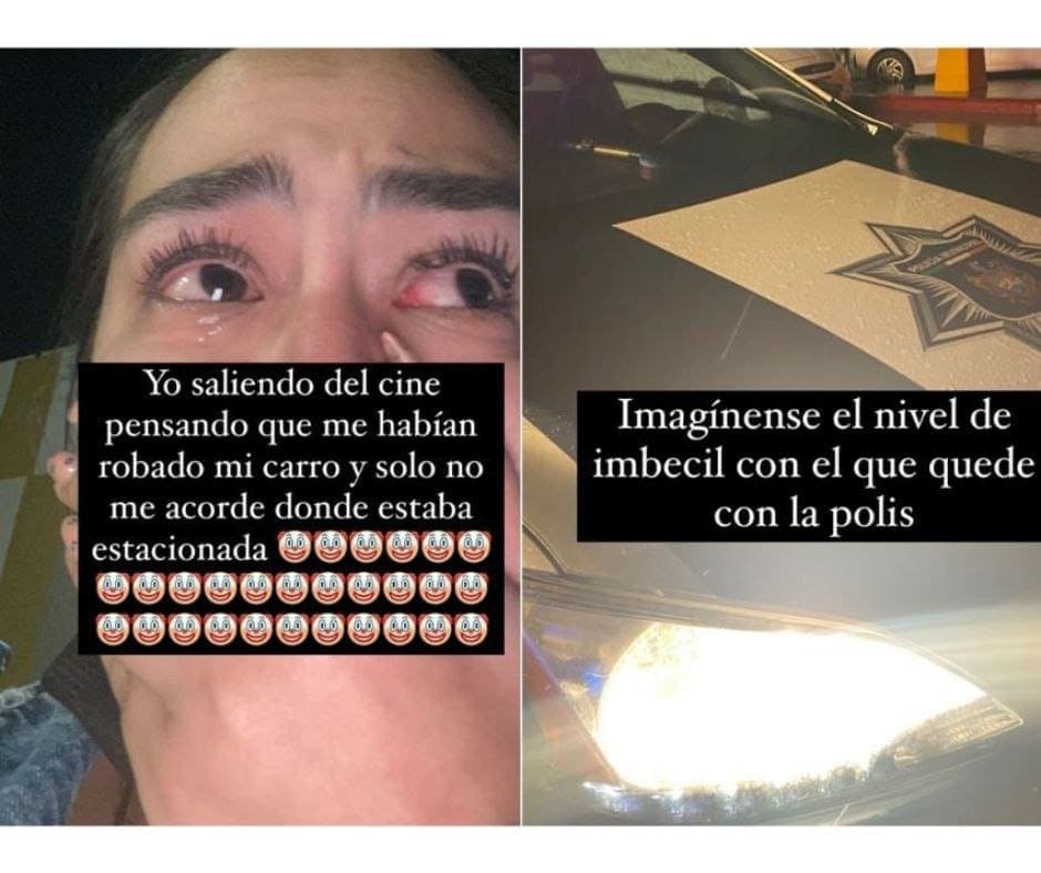 Chica reportó su carro como robado y resulta que lo estacionó en otro lugar