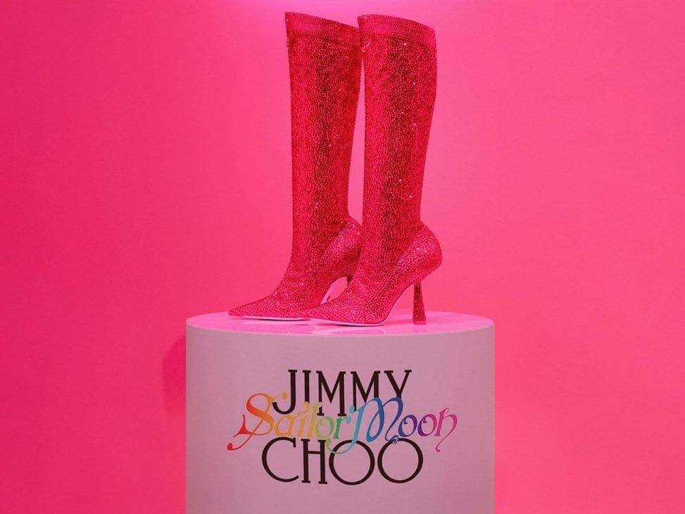 Jimmy Choo lanza exclusivas botas inspiradas en Sailor Moon