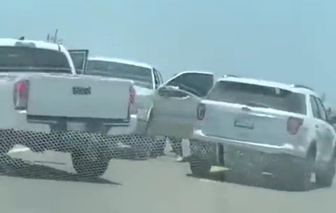 Video: Bloqueos carreteros por detención de Octavio Leal, líder de la Columna Armada