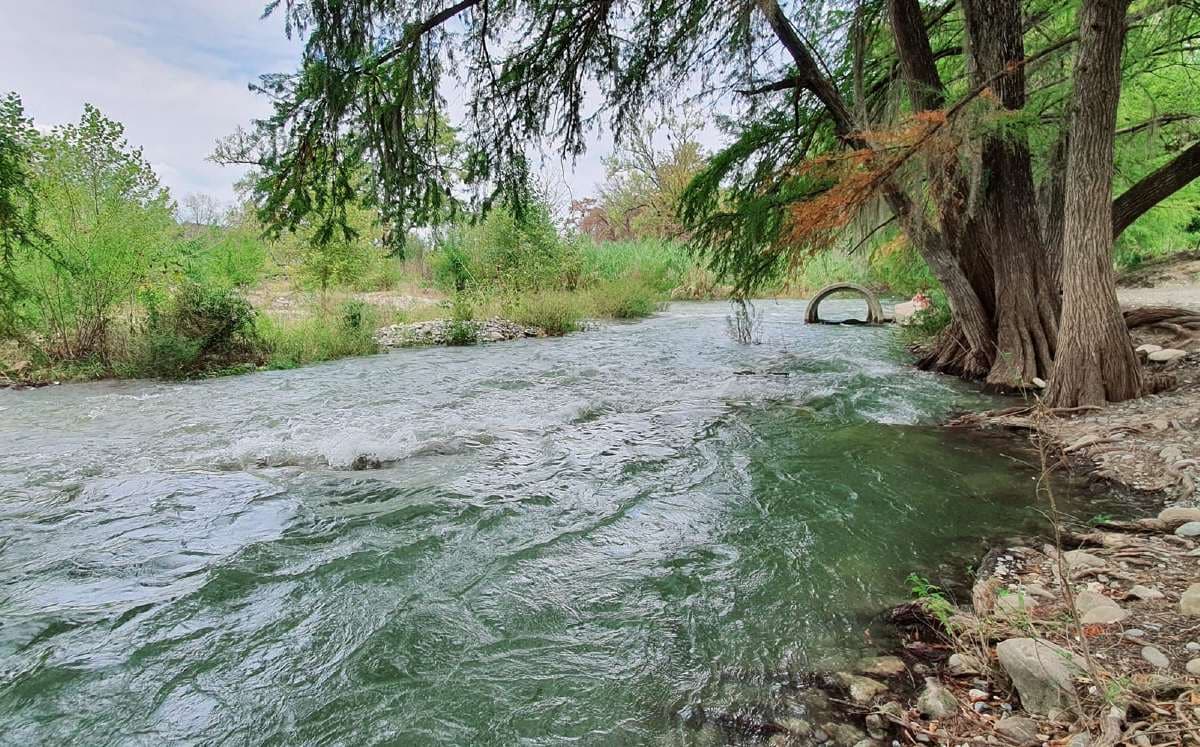 Río "El Fraile" volvió a recuperar agua tras lluvias en Nuevo León