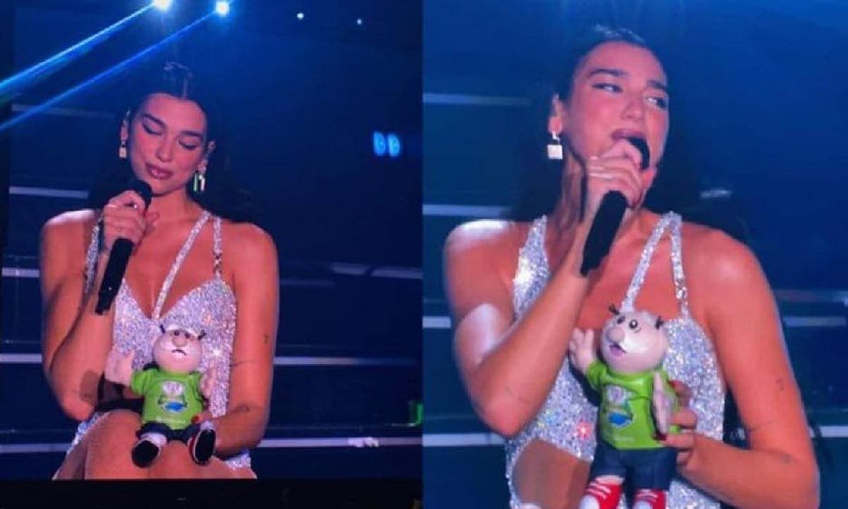 VIDEO: Dua Lipa aceptó un Dr. Simi en su show de Monterrey