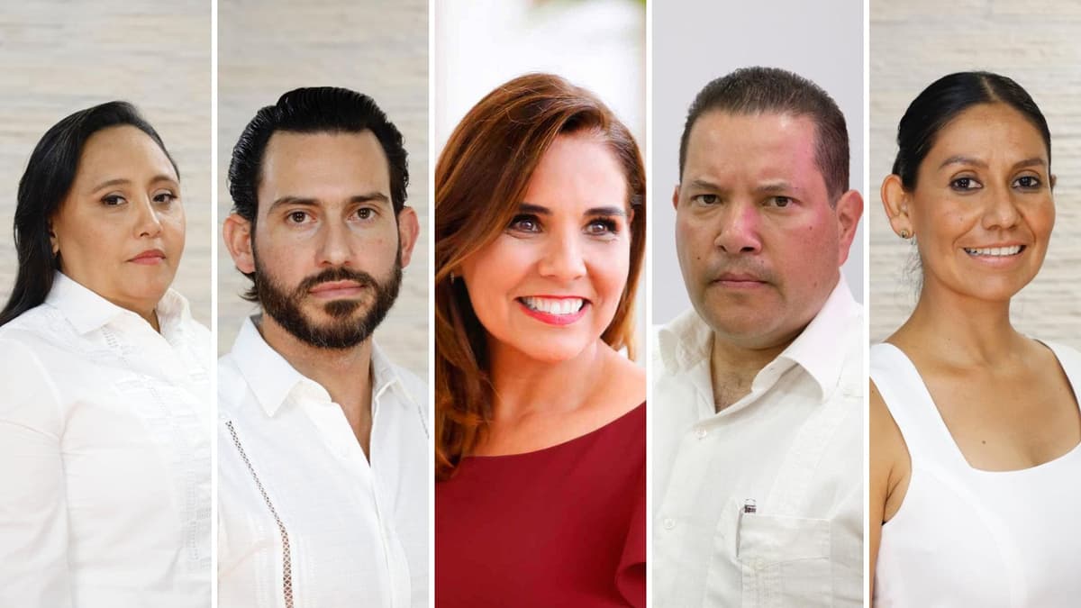 ¿Quiénes son? Este será el gabinete completo de la gobernadora electa Mara Lezama