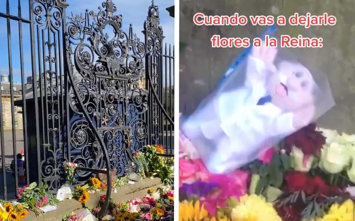 VIDEO: Peluche del Dr. Simi aparece en ofrenda floral de la Reina Isabel II en Inglaterra