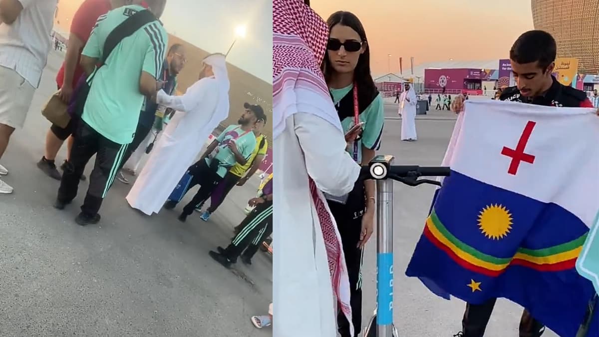 VIDEO: Autoridades prohíben la bandera de Pernambuco en Qatar tras confundirla con una LGBT