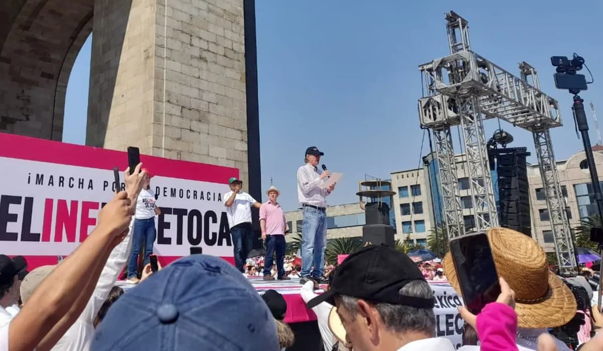 VIDEO: Woldenberg pide a los mexicanos defender la autonomía del sistema electoral