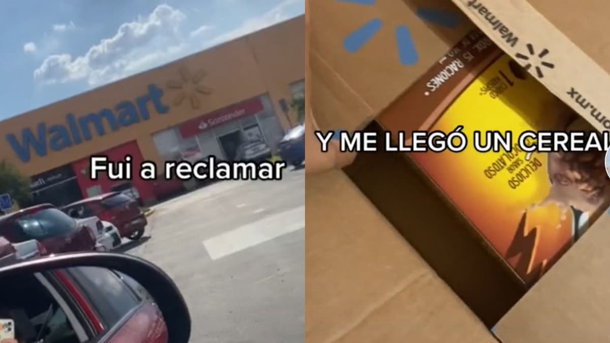 Walmart: Compra una laptop en línea y le llegó una caja de cereal