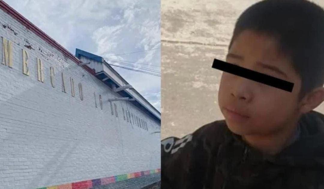 Video: Niño que asaltaba en mercado de Toluca era obligado a delinquir