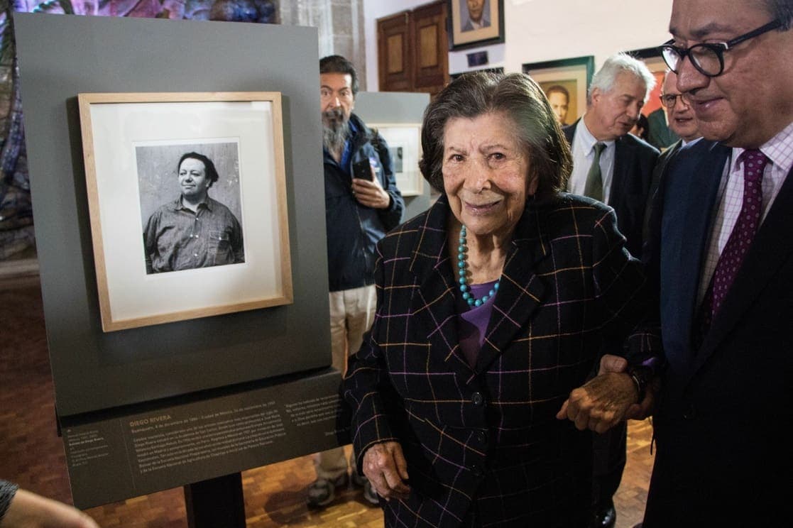 Fallece Guadalupe Rivera Marín, hija del pintor Diego Rivera, a los 98 años