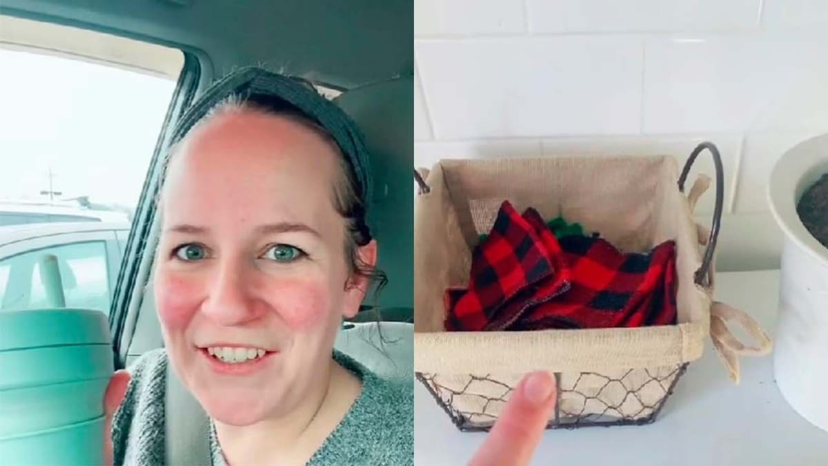 VIDEO: Mamá ecológica utiliza ropa vieja en el baño en lugar de papel higiénico