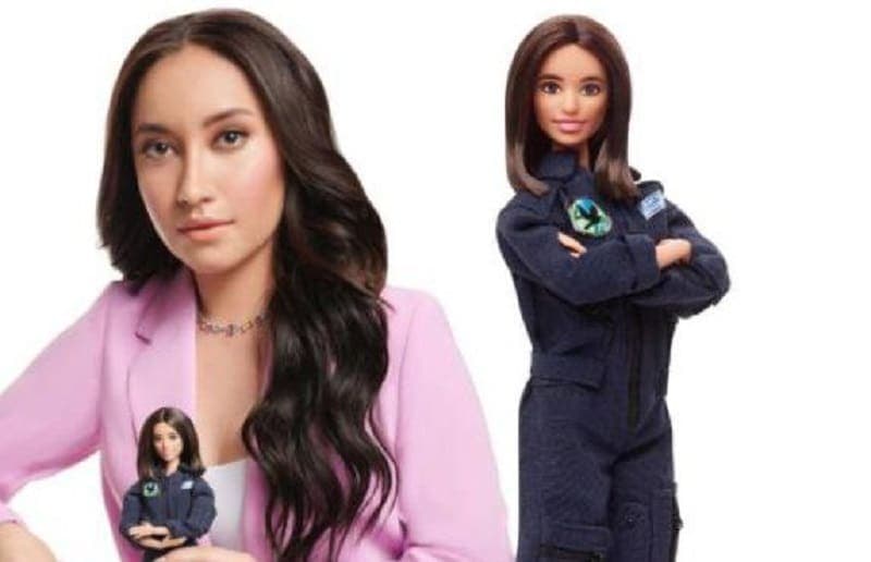 Crean muñeca Barbie de Katya Echazarreta, primera mexicana en viajar al espacio