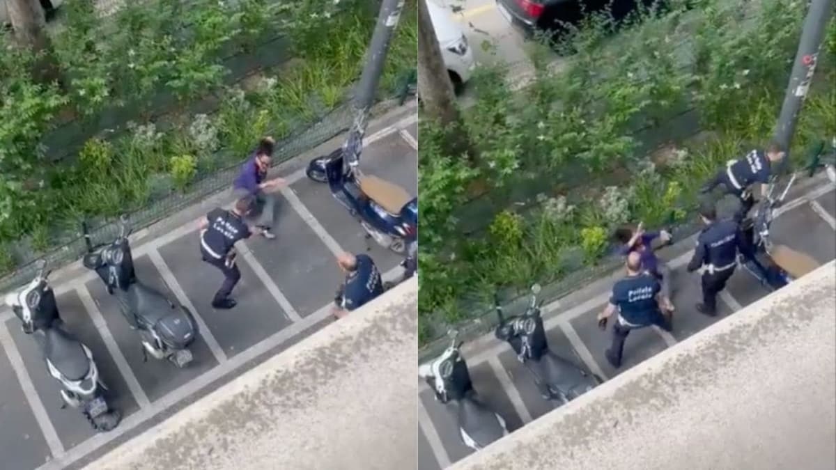 VIDEO: Policías golpean a mujer trans en la vía pública