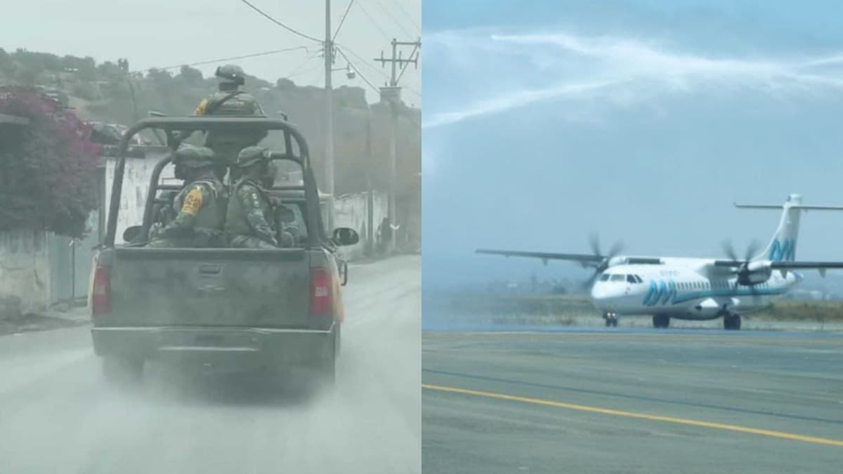 Popocatépetl: Suspende vuelos aeropuerto de Puebla por caída de ceniza