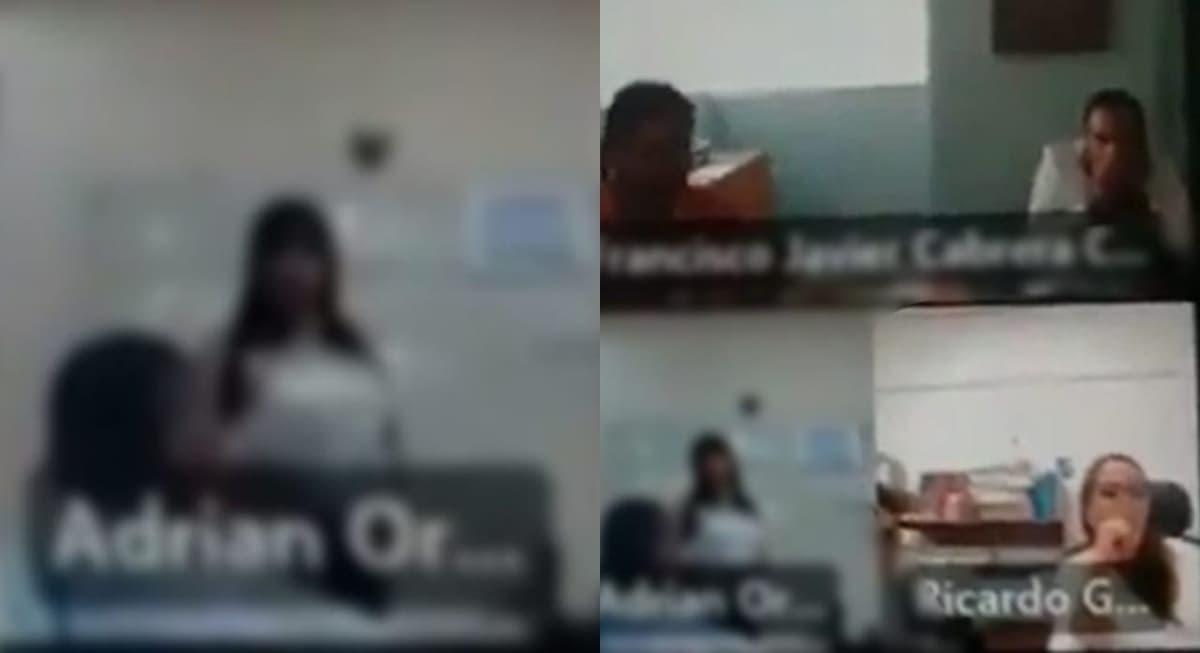VIDEO: Despiden a funcionario del IMSS por realizar actos sexuales durante videoconferencia