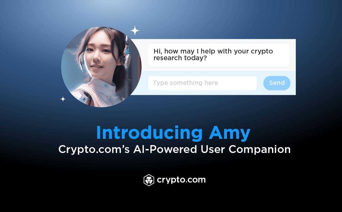 "Amy": Crypto lanza nuevo asistente creado con inteligencia artificial