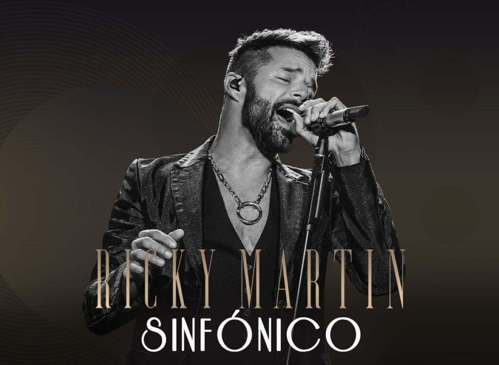 Concierto "Sinfónico" de Ricky Martín será el 16 de septiembre en la Riviera Maya
