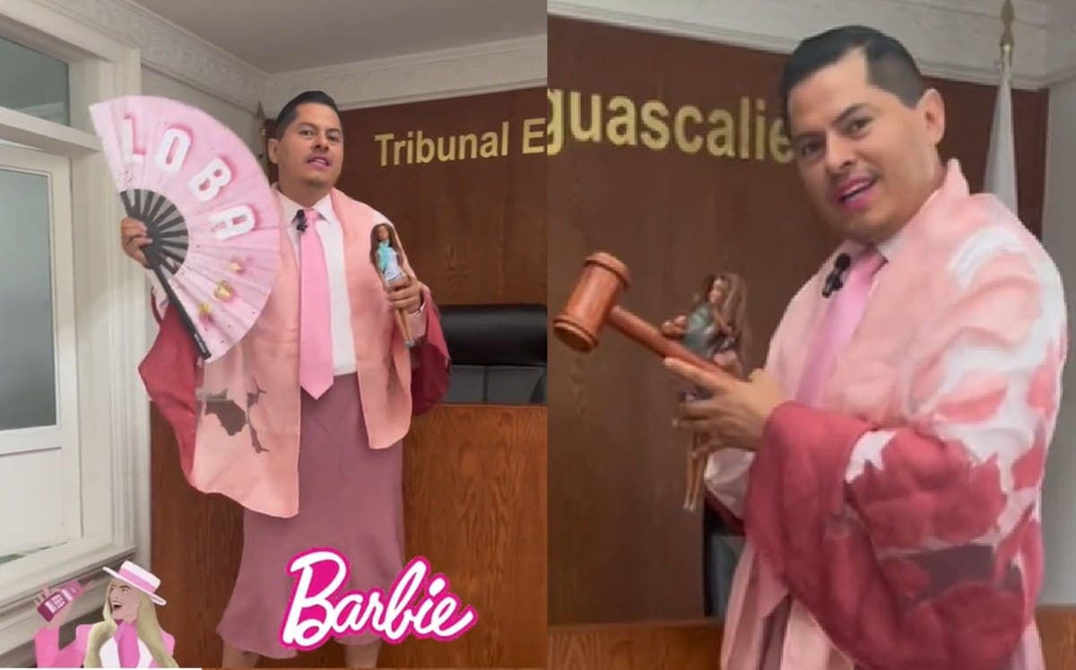 VIDEO: Surge polémica ante "Le Barbie Magistrade" en el Tribunal Electoral de Aguascalientes