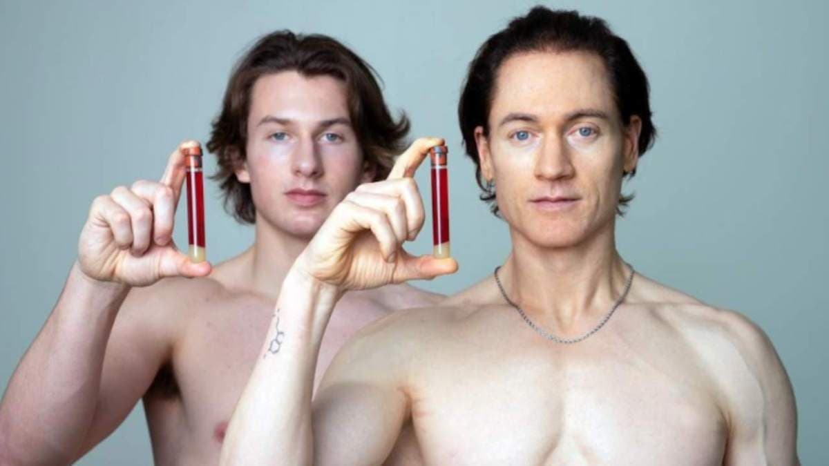 Multimillonario se inyecta sangre de su hijo para mantenerse "joven eternamente"